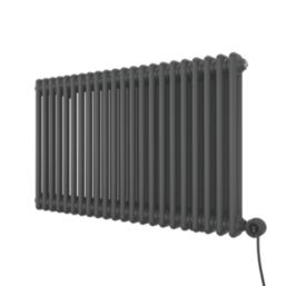 Azur Duke 900W 2-Column Electric Radiator 600mm x 1010mm Anthracite 3072BTU