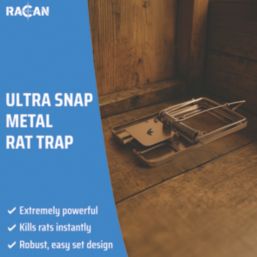 Racan   Rat Metal Snap Trap