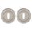 Smith & Locke Lormel Standard Escutcheon (Pair) Satin Nickel 50mm