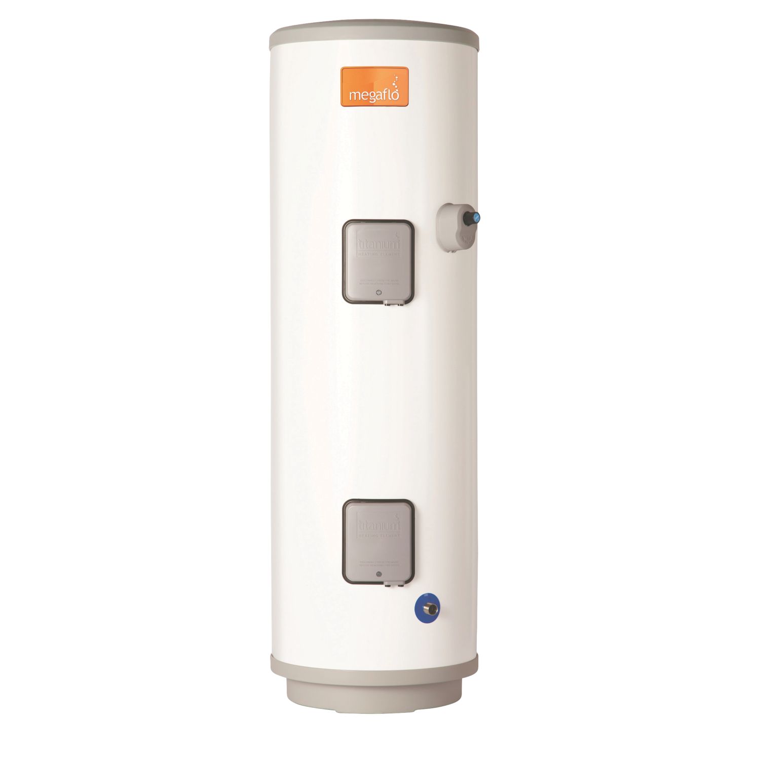 Heatrae Sadia Megaflo Eco Slimline 150dd Direct Unvented Hot Water Cylinder 150Ltr 2 x 3kW (761FP)