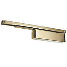 Rutland TS.11205 Cam-Action Fire Rated Overhead Door Closer Polished Brass