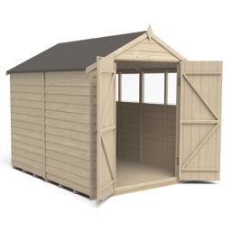 Forest  6' x 8' (Nominal) Apex Overlap Timber Shed