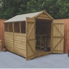 Forest  6' x 8' (Nominal) Apex Overlap Timber Shed