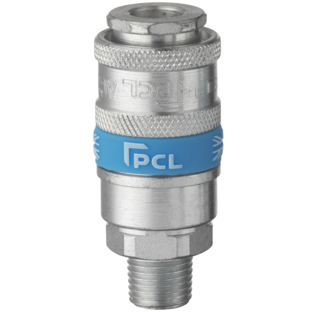 PCL AC21CM Airflow Male Coupling Socket 1 4 Screwfix