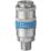 PCL AC21CM  Airflow Male Coupling Socket 1/4"