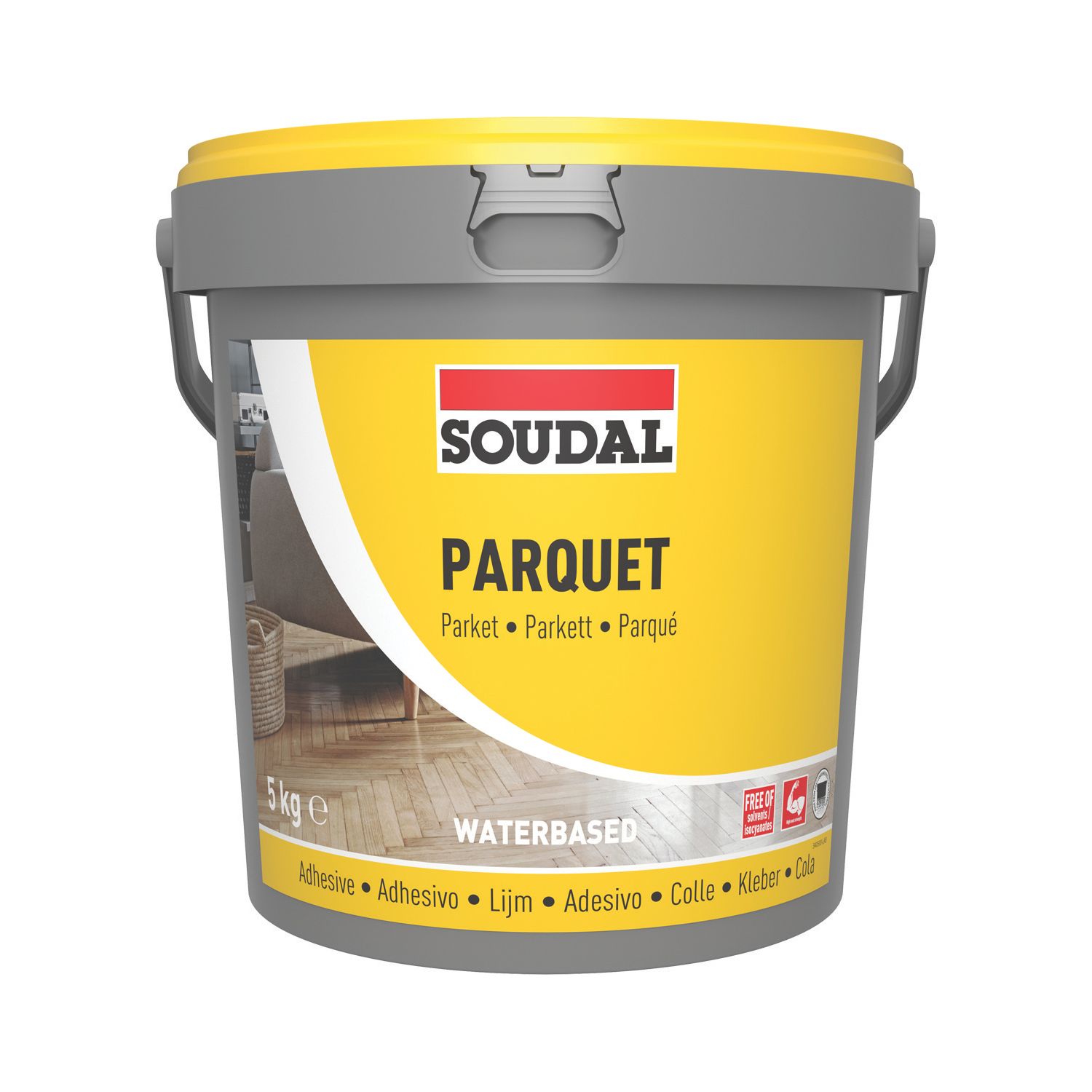 Soudal Parquet Flooring Adhesive 5kg (761KV)