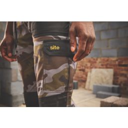 Site Harrier Work Trousers Camouflage 36" W 32" L