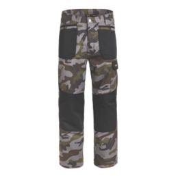 Site Harrier Work Trousers Camouflage 36" W 32" L