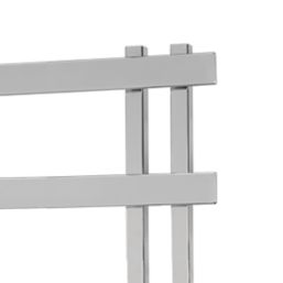 Towelrads 1200mm x 500mm 897BTU Chrome Flat Designer Towel Radiator