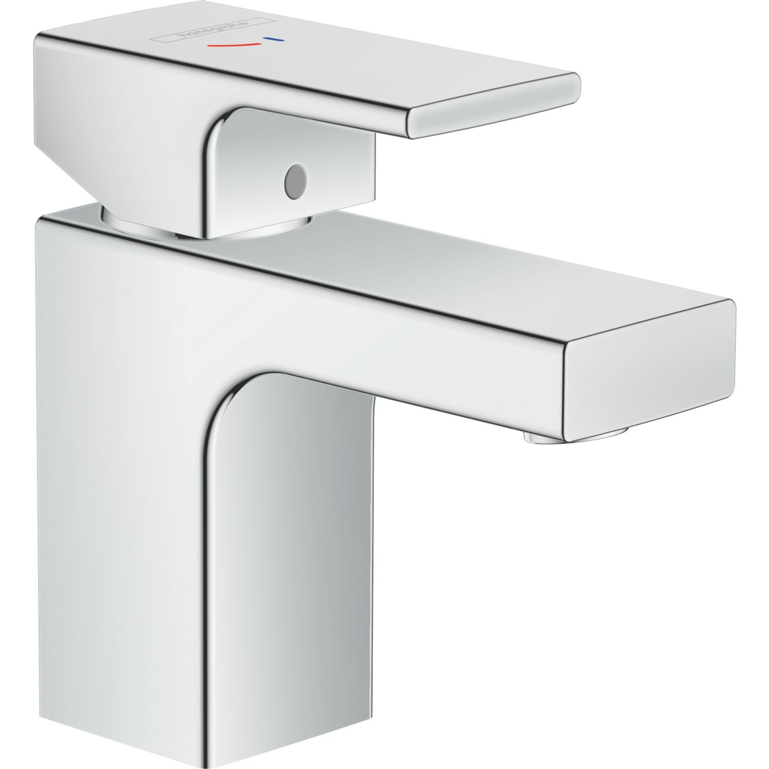 Hansgrohe Vernis Shape 70 Chrome 127mm Cloakroom Lever Mono Basin Mixer Tap (761VG)