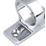 Smith & Locke Sash Window Ring Pull Satin Chrome 42mm x 33mm