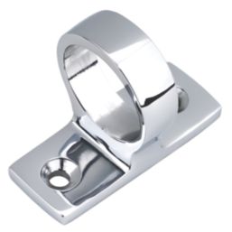 Smith & Locke Sash Window Ring Pull Satin Chrome 42mm x 33mm