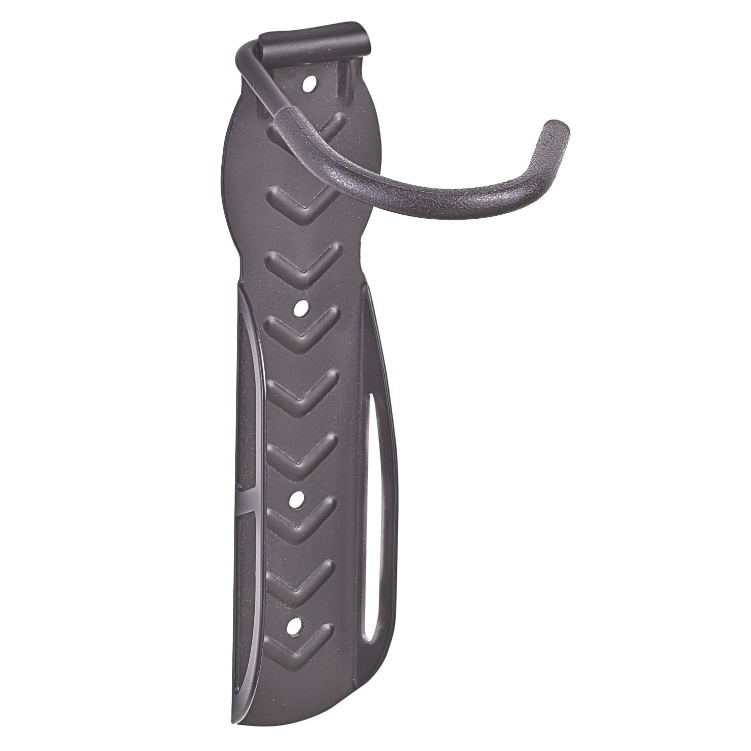 Mottez Bike Hook on Plate Black 261 x 110mm (7623V)