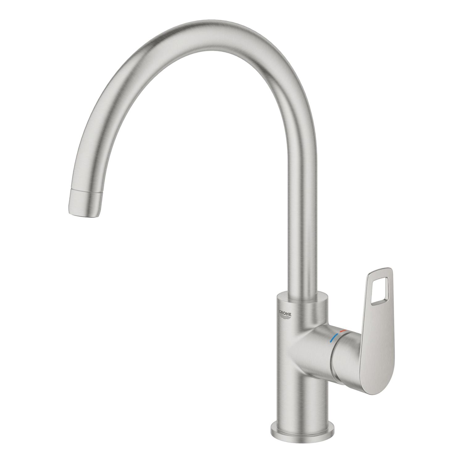 Grohe Start Cumbria Single Lever Kitchen Sink Mixer Tap Supersteel (762AM)