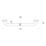 Glomma Straight Household Grab Rail White 450mm