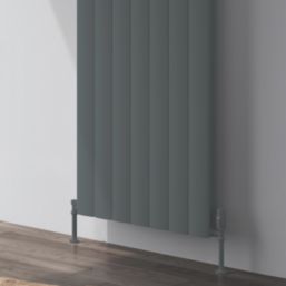 Reina Loco Double 1800mm x 565mm 6146BTU Anthracite Vertical Designer Radiator