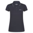 Regatta Remex II Womens Polo Shirt Navy Solid Size 12