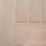 Unfinished Oak Wooden Cottage Internal Door 2040mm x 726mm
