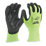 Milwaukee Hi-Vis Cut Level 1/A Gloves Fluorescent Yellow Medium
