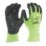 Milwaukee Hi-Vis Cut Level 1/A Gloves Fluorescent Yellow Medium