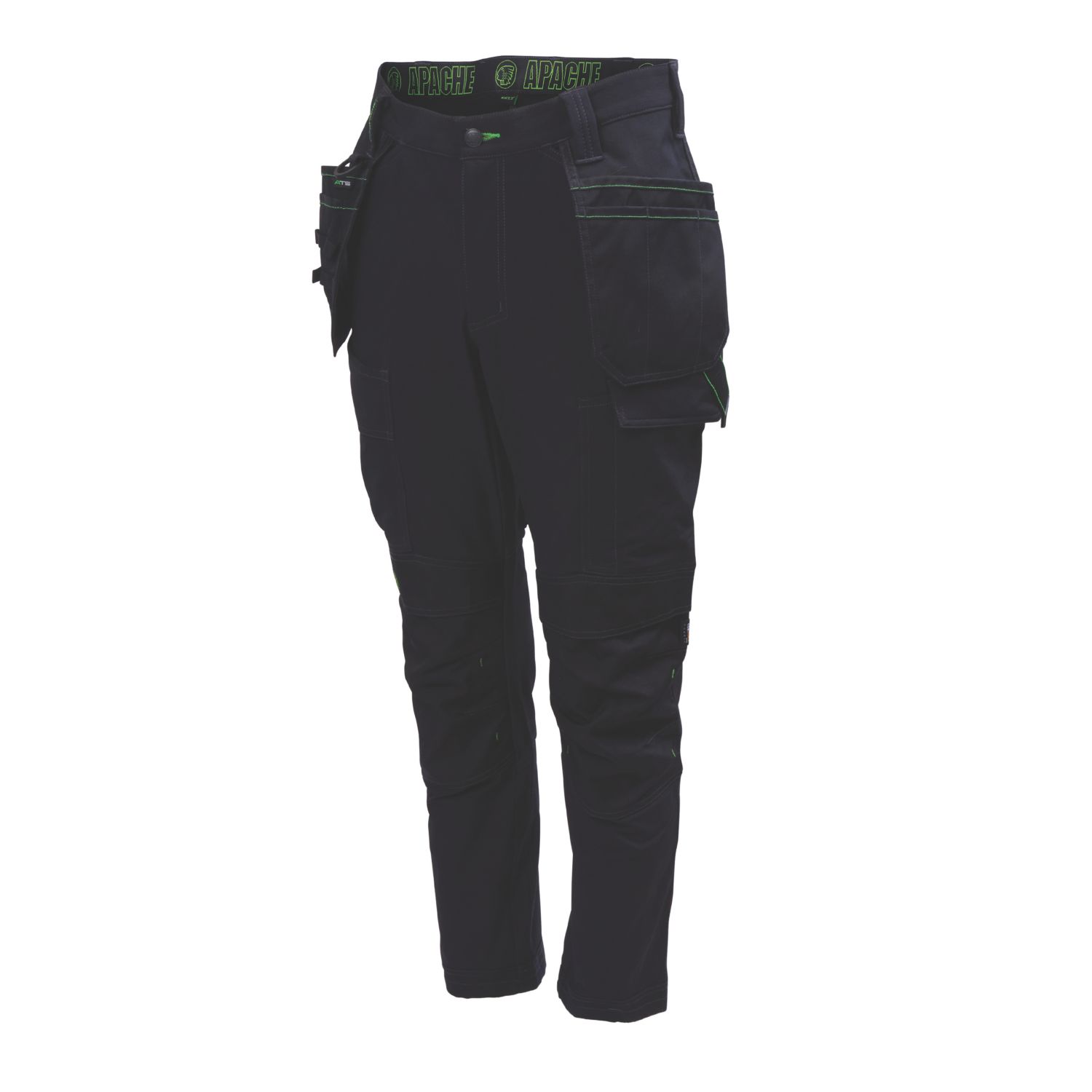 Apache Calgary Stretch Trouser Black 38" W 29" L (762HW)