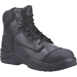 Magnum Roadmaster Metatarsal Metal Free   Safety Boots Black Size 8