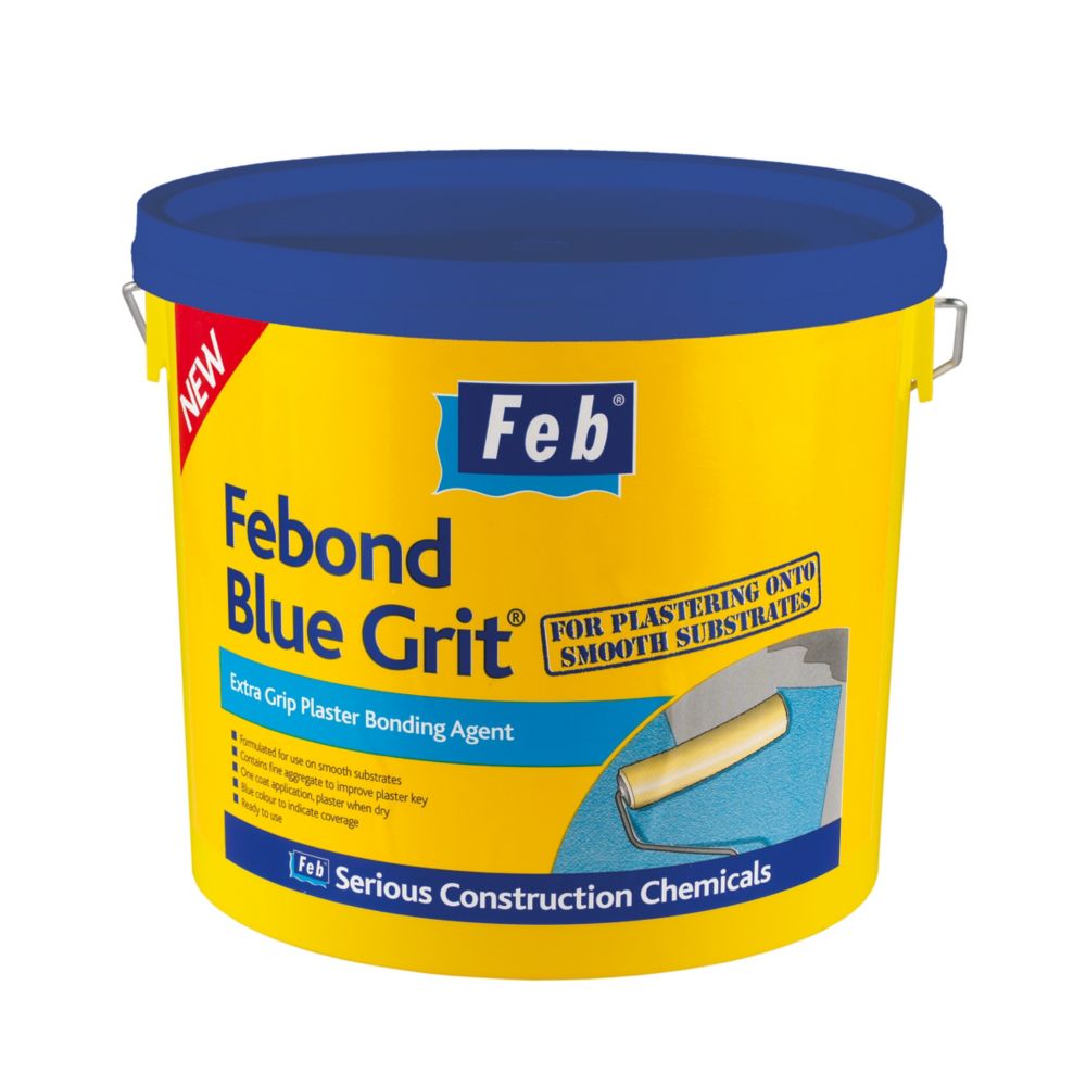Feb Febond Blue Grit HighPerformance Plasterers Grip Coat Bonding