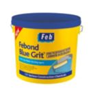 Feb Febond Blue Grit High-Performance Plasterers Grip Coat Bonding Agent Blue  5Ltr