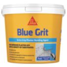 Sika Febond Blue Grit High-Performance Plasterers Grip Coat Bonding Agent Blue  5Ltr