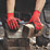 Site  Gloves Red/Black Large