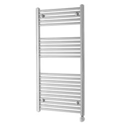 Towelrads Richmond Electric Towel Radiator with Thermostatic Heating Element 1186m x 600mm Chrome 1365BTU