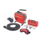 Rothenberger R600 VarioClean 18V 1 x 8.0Ah Li-Ion CAS 4.5m Brushless Cordless Drain Cleaner