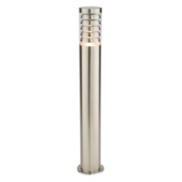 Saxby Tango 800mm Outdoor Bollard Brushed Stainless Steel