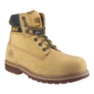CAT Holton Size 15  Honey  Steel Toe Cap Safety Boots