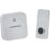 Knightsbridge DC013 Plug-In Wireless Door Chime Kit White