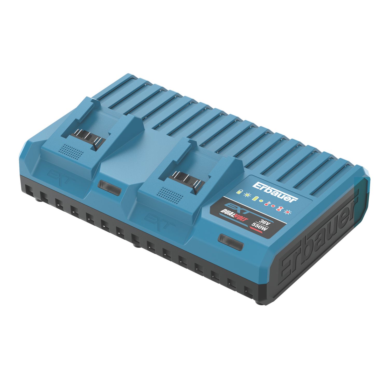 Erbauer UKFC212BS 18/36V Li-Ion Dual Battery Charger (762YY)