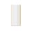 Essentials Semi-Framed Shower Enclosure Side Panel Brushed Brass 900mm
