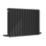 Towelrads Oxshott 600mm x 975mm 4224BTU Black Horizontal Designer Radiator