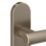 Cooke & Lewis Damgan WC Lever on Backplate Door Handles Pair Antique Brass