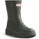 Hunter Downpour Short Size 8 Womens Dark Olive Non Safety Wellies