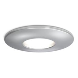 4lite  Fixed  Fire Rated GU10 Downlights Chrome 6 Pack