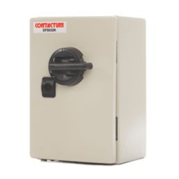 Contactum DFS032K 32A 3P+N+E Fused 3-Phase Enclosed Switch Fuse