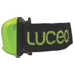 Luceco  Rechargeable LED Head Torch Green 150lm