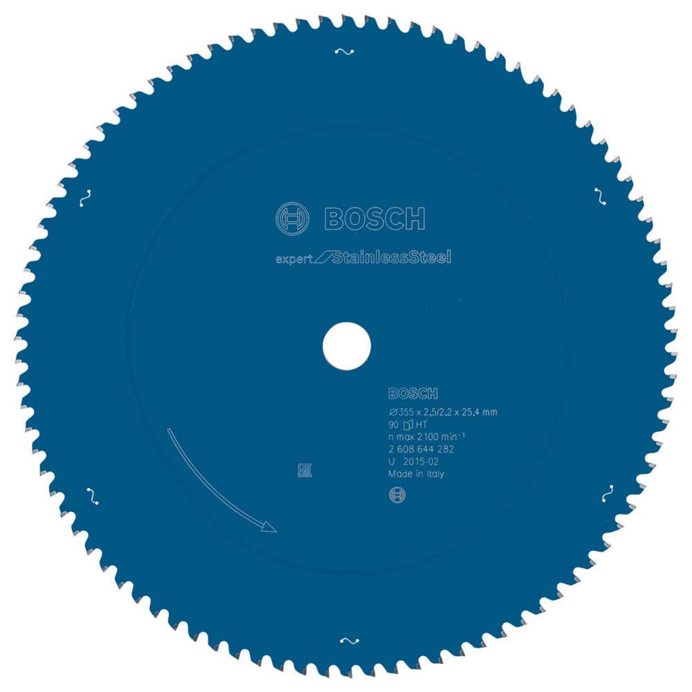 Bosch Expert Stainless Steel Circular Saw Blade 355mm x 25.4mm 90T