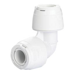 Hep2O  Plastic Push-Fit Equal 90° Keyless Elbow 10mm