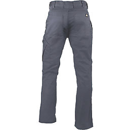 Dickies Action Flex Trousers Grey 36" W 30" L