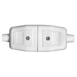 Masterplug NC103W 10A 3-Pin Connector White