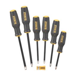 DeWalt MaxFit Mixed  Demolition Screwdriver Set 6 Pieces