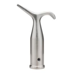 Smith & Locke Pole Hook Satin Nickel 22.5mm x 115mm