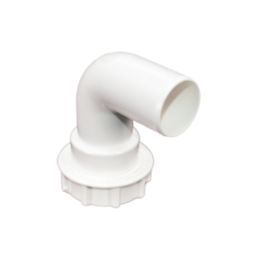 FloPlast WC26 Universal Compression Waste Conversion Bend 90° 32mm